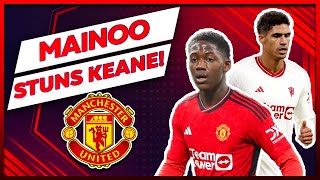 🛑 KOBBIE MAINOO STUNS ROY KEANE!! varane ready TO FIGHT!!