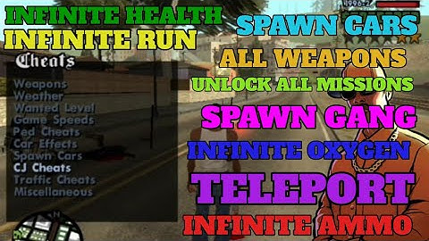 How to Install Cheat Menu Mod in GTA San Andreas