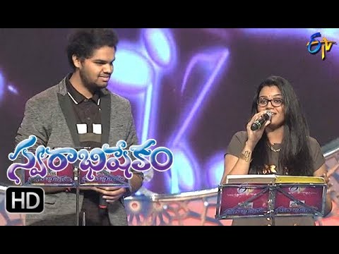 Mutyalu Vasthava Song  Pranavi Rohit Performance  Swarabhishekam  1st October 2017 ETV Telugu