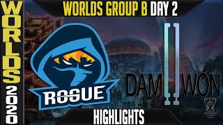 RGE vs DWG Highlights | Worlds 2020 Group B Day 2 - LoL World Championship | Rogue vs Damwon Gaming