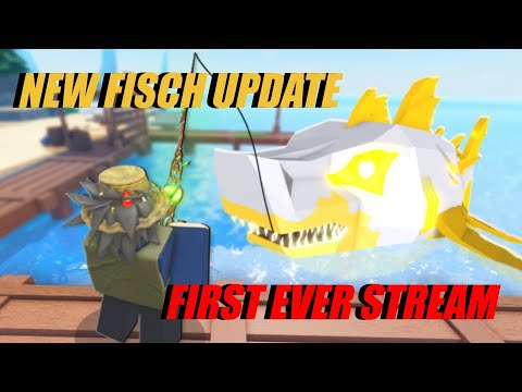 Fisch First Update fiko – new FISCH update and first ever stream!!! - YouTube