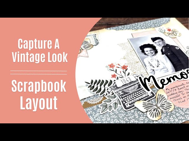 How to Design a Scrapbook Page - Hop-A-Long Studio