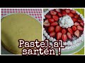 Pastel al sartén casero  pocos ingredientes #pastelsinhorno #postressinhorno #postrefacil