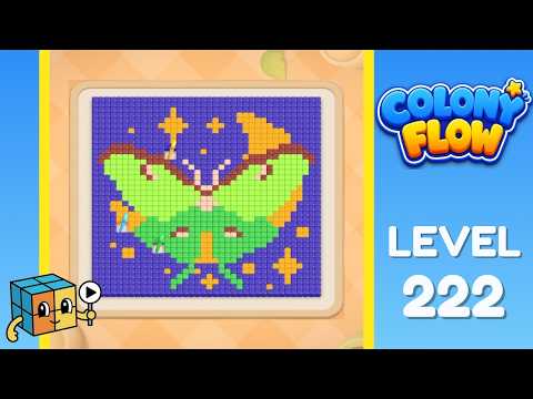 Colony Flow Level 222 Walkthrough Solution