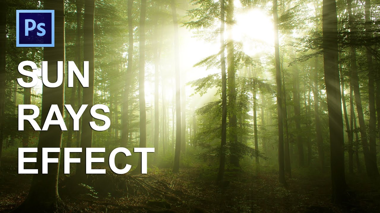 How to make sunrays in Photoshop How to make sunrays in Photoshop