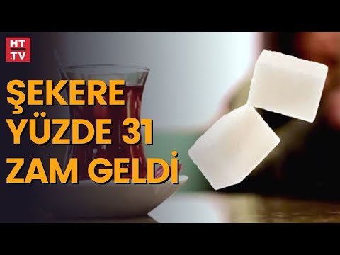 Şekere %31 zam geldi... İşte 1 kilo şekerin yeni fiyatı