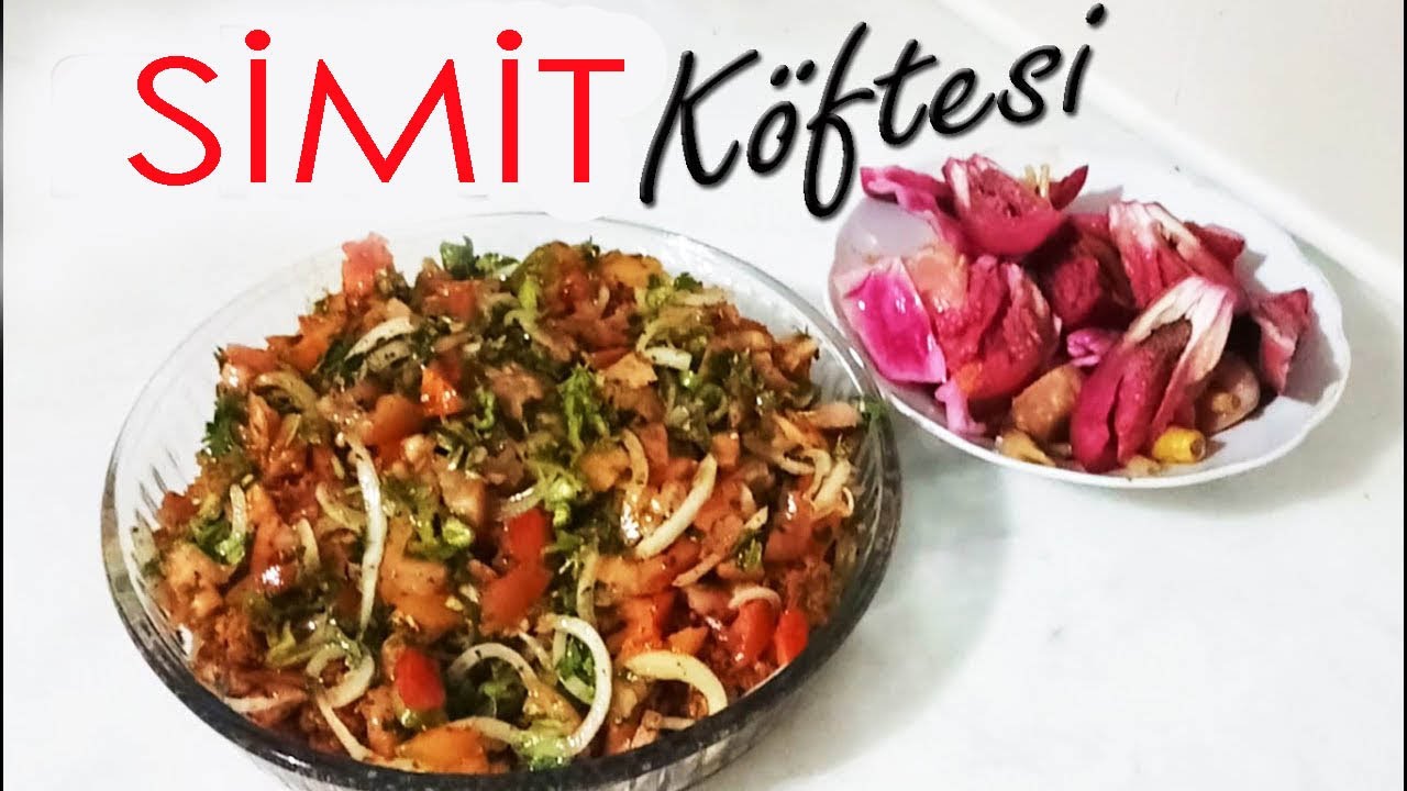 SİMİT KÖFTESİ NASIL YAPILIR│YÖRESEL LEZZETLER │ YEMEK TARİFLERİ