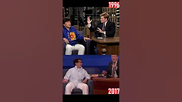 Jackie Chan 1996 VS 2017 | #shorts #fyp  #jackiechan