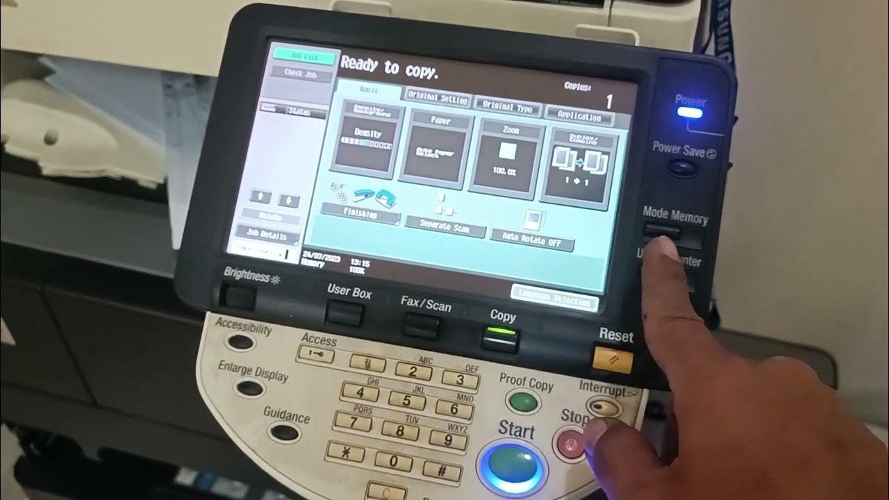 error CD004 KONICA MINOLTA 283/423/363 YouTube