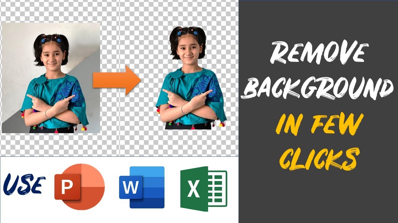 How to remove Background From Any Image MS Office Powerpoint MS
