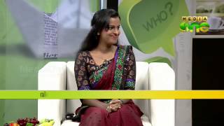 Aswathy Srikanth as guest in MediaOne Morning Show screenshot 5