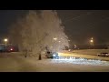 Снежный ночной город Тольятти