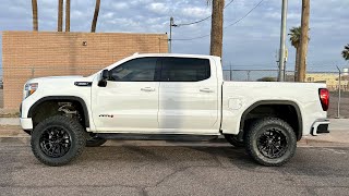 2021 GMC Sierra 1500 AT4 Diesel 3.0 Lifted Fuel Rebel Wheels