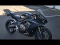 CBR650R 2021 sound check