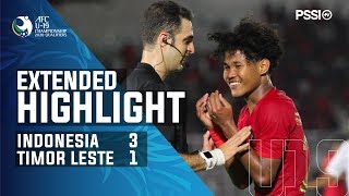 AFC U-19 Championship 2020 Qualifiers: Indonesia 3-1 Timor Leste screenshot 1