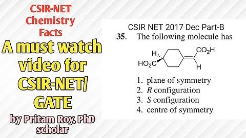 Stereochemistry of alkylidenecycloalkanes: CSIR-NET 2017 Dec part-B question solved