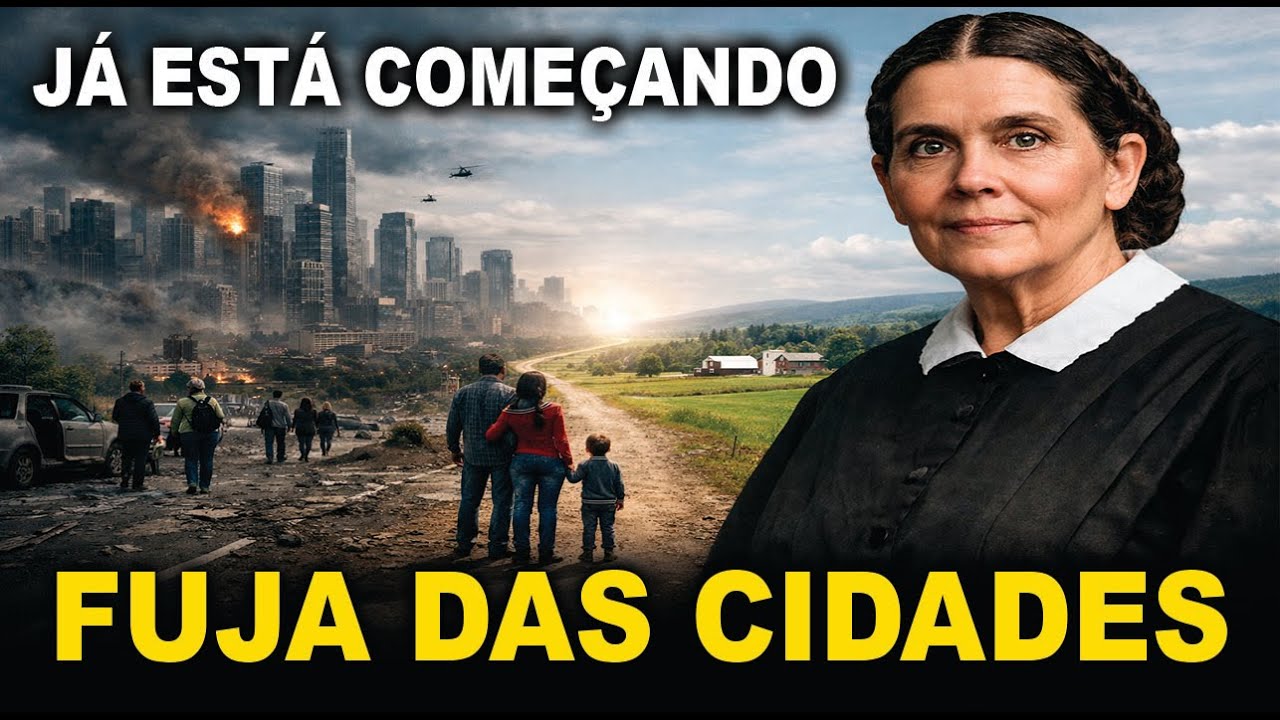 ELLEN WHITE REVELA QUANDO DEVEMOS FUGIR DAS CIDADES