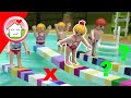 Playmobil Film Familie Hauser - Spielnachmittag im Aquapark - Video für Kinder