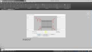 See how easy it is to draw wrought iron, vinyl, wood fencing with FabCAD Premium