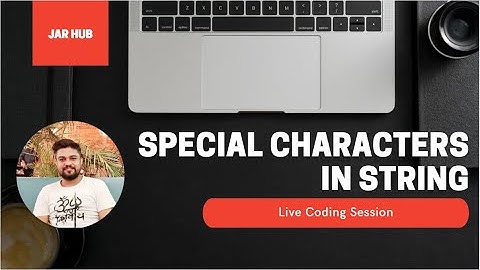 Special characters Finding in String - All Approaches