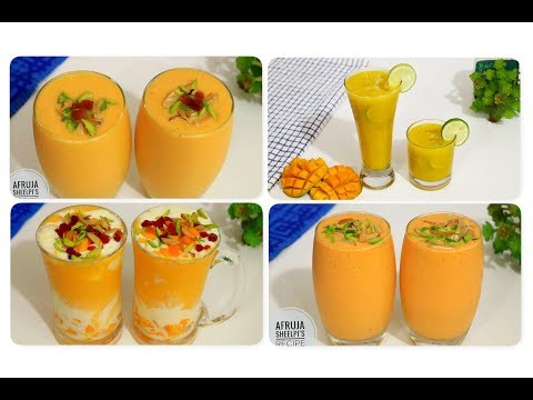 4-tasty-mango-dessert-&-drinks-recipes-|-mango-drinks-recipe-|-summer-special-recipe