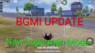 BGMI update - New superman mod