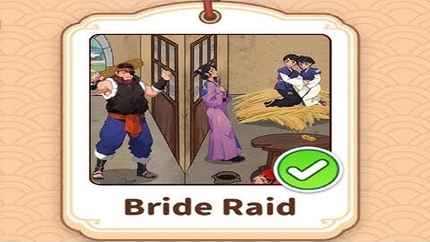 Brain Puzzle Tricky Quest Bride Raid - Level 12 Solution