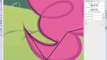 Pony Vectoring Tutorial - Part 6 - Lower Mane and Tail