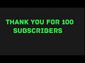 Thank You for all the Subs