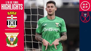  Copa del Rey false FC Cartagena 1-2 CD Leganés false Dieciseisavos de final