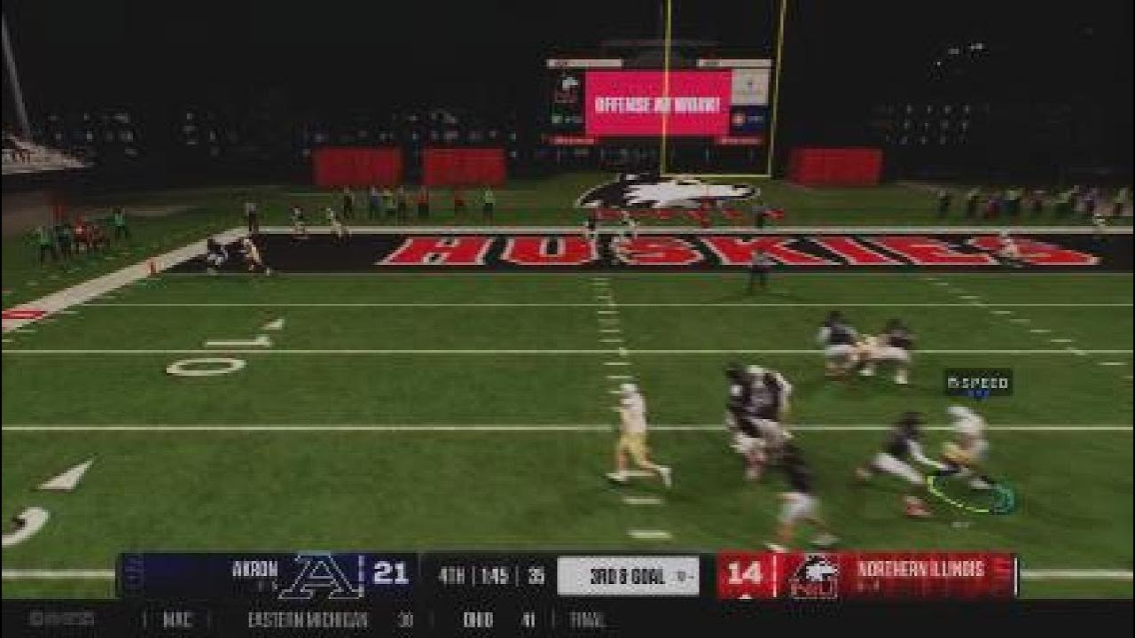 College football 25 Akron Zips Dynasty Ep#10 Akron 🆚 Northern Illinois ...