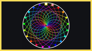 The Geometry This Pendulum Wave Creates Is INSANE | Mixolydian Mode | Polyrhythms