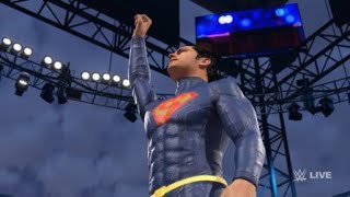 WWE 2K23_superman beats greenlantern