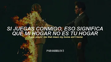Metro Boomin, The Weeknd & 21 Savage || Creepin' (sub.español + lyrics)