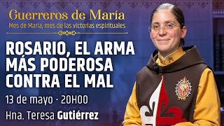 El Rosario, el arma más poderosa contra el mal #virgenmaria #rosario