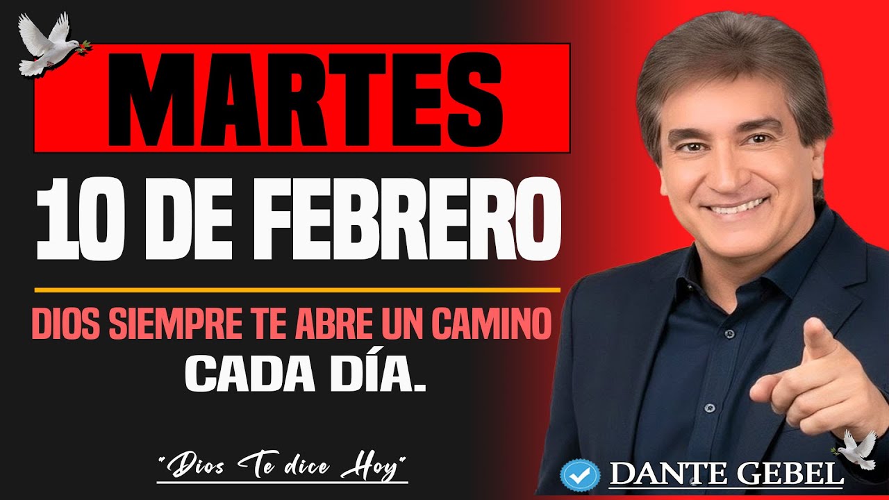 EMPIEZA EL lUNES CON DIOS | Dios Abre Tu Camino HOY | Dios Te Dice Hoy | Dante Gebel