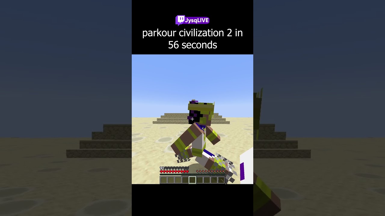 all of parkour civilization part 2 in 56 seconds