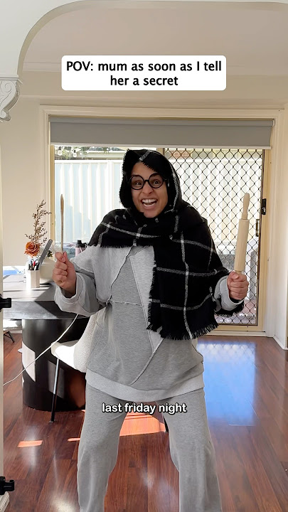 Mum always tells my secrets 😭 😂 #funny #comedy #relatable