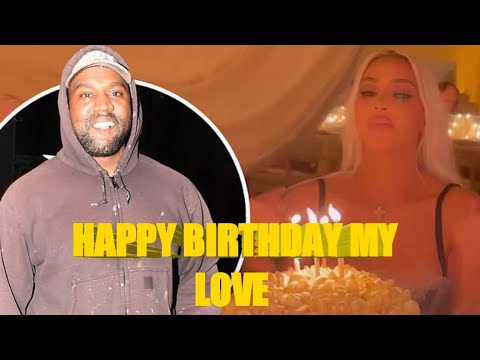 Kim Kardashian blows out the candles at her forty second birthday bash