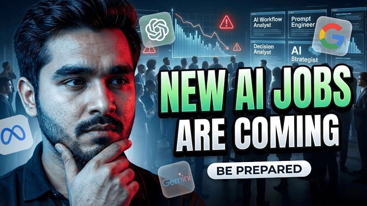 AI Will Create These New Jobs in 2026 | How Freshers Can Prepare Now ⚠️ ...