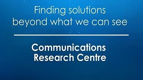 Innovative Wireless Research at Canada’s Communications Research Centre