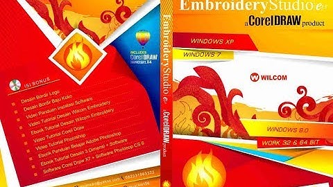 Instalasi Wilcom Embroidery Studio e1.5 - Windows 8 64 Bits