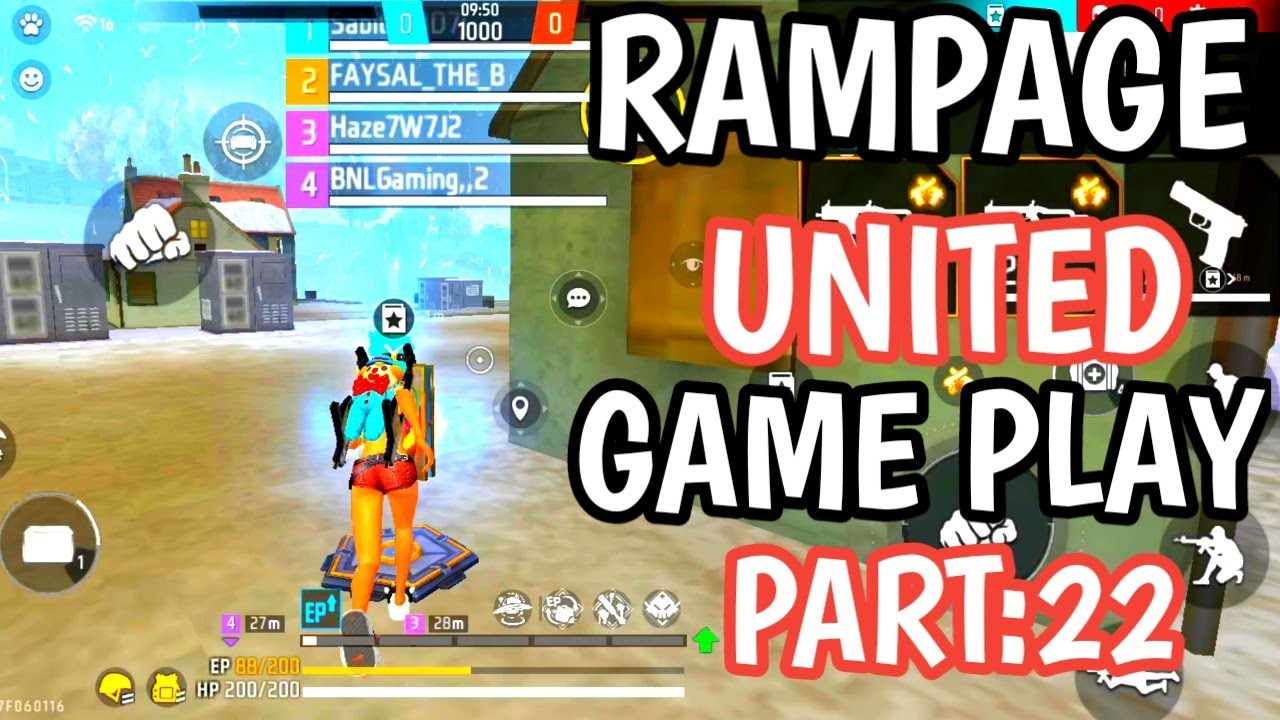 RAMPAGE UNITED.GAME PLAY.PART:22.