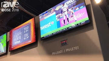 DSE 2018: Sharp Talks About Its PN-LE701 Display, Now Assembled in the US, New PN-LE601 4K Display