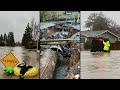 Record-setting atmospheric river floods Bay Area creeks, freeways and neighborhoods on New Year&#39;s