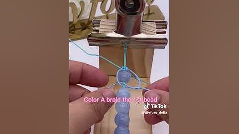 How to Make a Crystal Braid Bracelet | Step-by-Step Guide by DIYforu_Della_EU