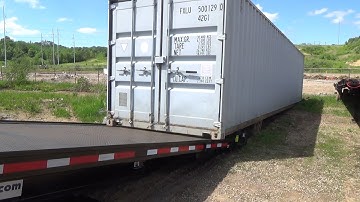 How the 60k Super High 40 Loads a Container