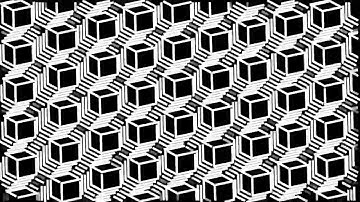 Untitled Cubes 01 - 3D Pattern (Digital Design with SketchUp and Adobe After Effects)
