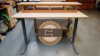 Sit-Stand Desktop Build Part 1 by AlabamaWoodworker 27,535 views 6 years ago 16 minutes