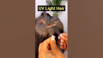 NO More Hair Weave, Get UV Light Hair Today! #uvhairlight #vlighthair